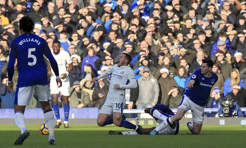 ПЛ: Евертон и Челси поделили бодове